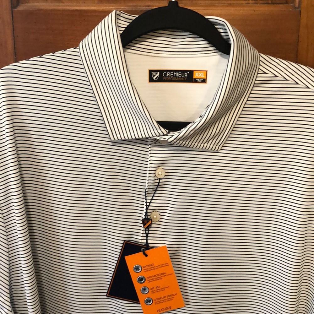 NWT Mens Daniel Cremieux Performance Polo XXL